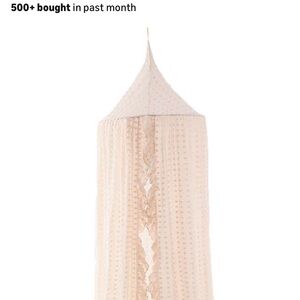 Cream Canopy with Lace Details